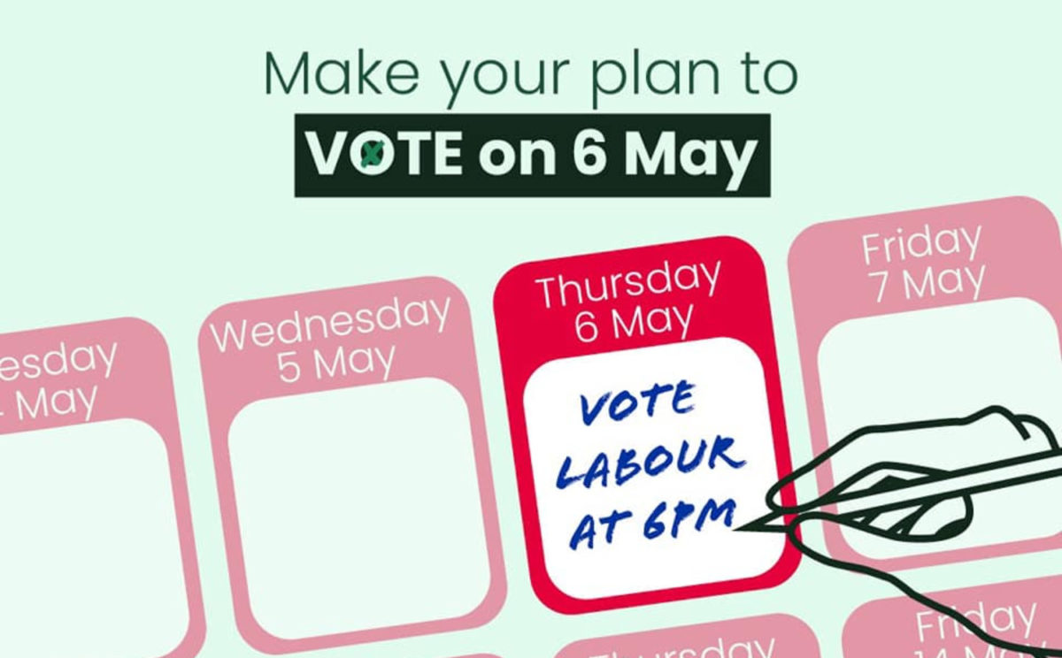 Vote Labour On Thursday May 6th